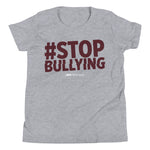 Mahkoji "#Stop Bullying" Youth Short Sleeve T-Shirt